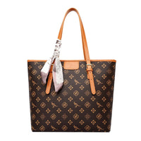 Women's Quality Soft Leather Shoulder Bag Luxury Print Designer Handbag Ladies Casual Tote Bag Messenger Commuting Sac A Main