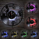 Modern Kitchen Artwork Teapot Wall Clock Tea Room Wall Decor Teapot Retro Vinyl Record Wall Clock Kitchen Decorative Wall Watch