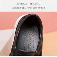 Men sandals outdoors Hole sandals for men Breathable Thick Bottom Unisex Soft EVA Non-slip Women sandals summer 2024 Beach Shoes