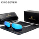 KINGSEVEN Brand Designer Men Polarized UV400 Sunglasses Vintage Retro Rectangle Classical Glasses Anti-glare Driving Eyewear