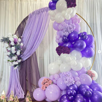 10/30/50Pcs Purple Latex Balloons Pastel Lilac Lavender Light Purple Lotus Balloons for Wedding Baby Shower Birthday Party Decor