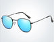 Luxury Designer Sunglasses Vintage Brand Octagon  Men Women Fashion Small Frame Polygon Sun Glasses Metal Gafas De Sol Bans