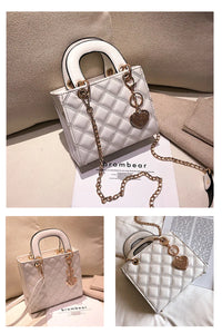 Handbag Women Brand Luxury Totes High Quality Fashion Classic Quilted Square Handle Bag Women Crossbody Shoulder Bags