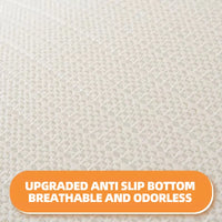 Memory Foam Bath Mat Toilet Mat Extra Soft Non-Slip Bathroom Mat Super Comfort Bath Mats for Bathroom Floor Bath Rug Foot Mat