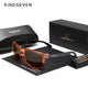 KINGSEVEN Rectangle Retro Polarized Sunglasses Women Men Cycling UV400 Glasses Anti-glare Outdoor Sports Causal Fishing Eyewear
