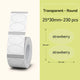 NIIMBOT Round Thermal Label Sticker for B1 B31 B21 B3S Printer Transparent Self-adhesive Labels Paper Color Label DIY Name Tag