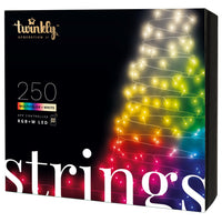 Twinkly STRINGS mit 250 RGB+W LED 5mm, 20m