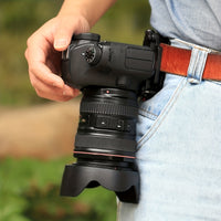 Quick Release Action Camera Mount with Aluminum Alloy Clip & Backpack Strap