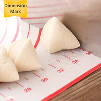1pc Large Silicone Pastry Mat, Non-Stick Baking Mat for Pizza, Cakes, Dough, Kitchen Cooking, Grilling, Food-Safe Bakeware, Christmas Table Mat, Home Kitchen Essential