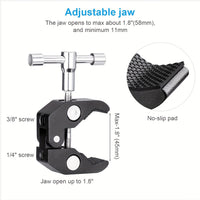 Articulating Magic Arm + Super Clamp For DSLR Rig Camera - LCD Monito - 27.94 Cm