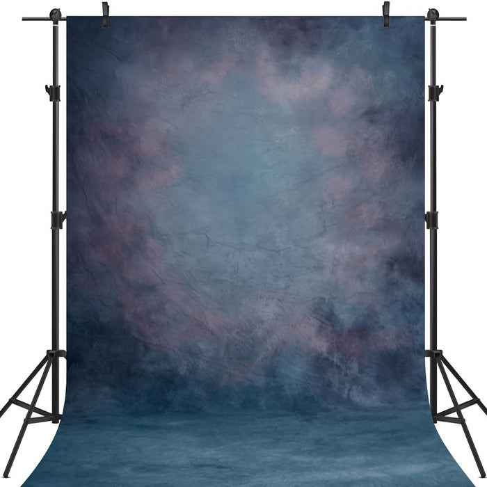 Versatile Blue Gradient Vinyl Backdrop 152.4x91.44cm/152.4x213.36cm
