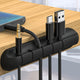 Multi-Slot Cable Organizer Clips - Cord Management System for Des
