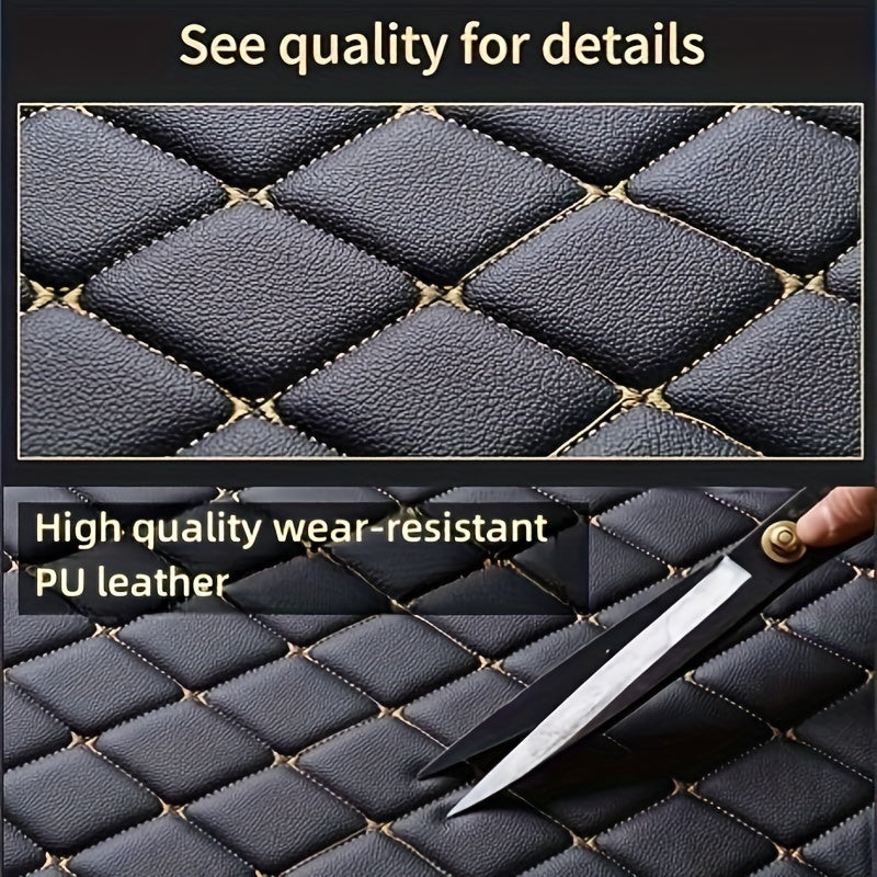 LHD Car Floor Mat - Full Coverage Custom-fit Front and Rear Seat - 3pcs