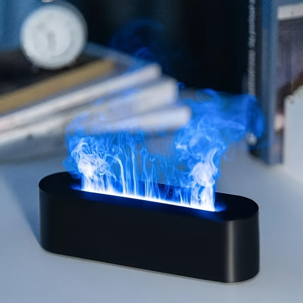 1pc of Simulated Flame Aromatherapy Lamp, 5.07Oz USB Powered RGB Light with Timer Humidifier, Ideal for Decorating Bedrooms And Offices, a Perfect Gift.