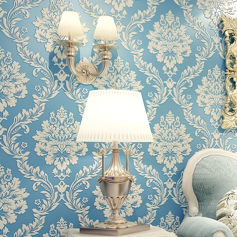 Non-Self-Adhesive 3d Embossed Non-woven Wallpape