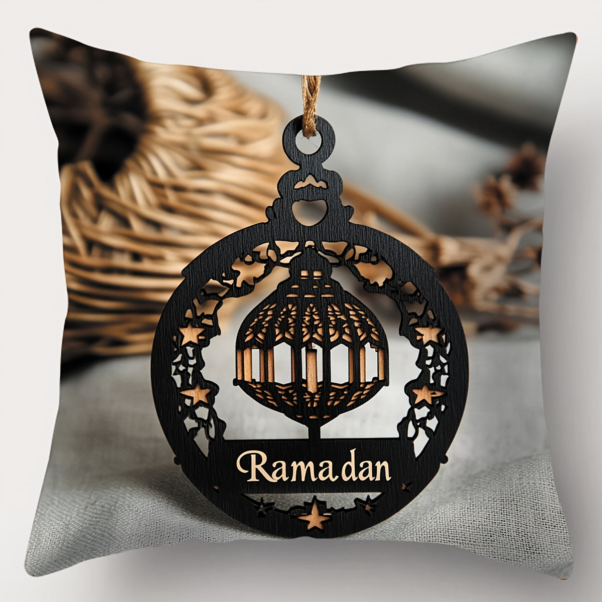 Modern Ramadan Pillow Covers, 45.01 cm - 4-Pack