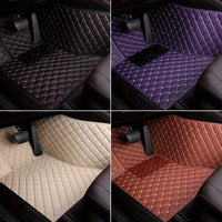 LHD Car Floor Mat - Full Coverage Custom-fit Front and Rear Seat - 3pcs