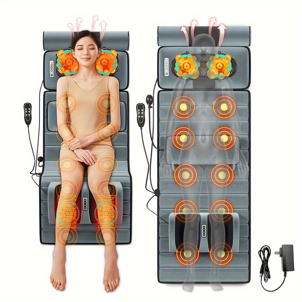 Complete Body Massage Mat Featuring Heat