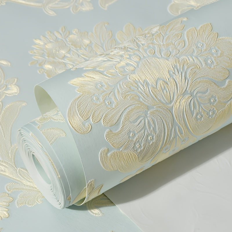 Self-Adhesive 3D Embossed Texturizing Style Wallpaper