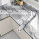 Self-Adhesive Marble Look Kitchen Wallpaper