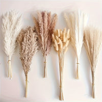 Luxurious Artificial Pampas Grass Bouquet - 65pcs