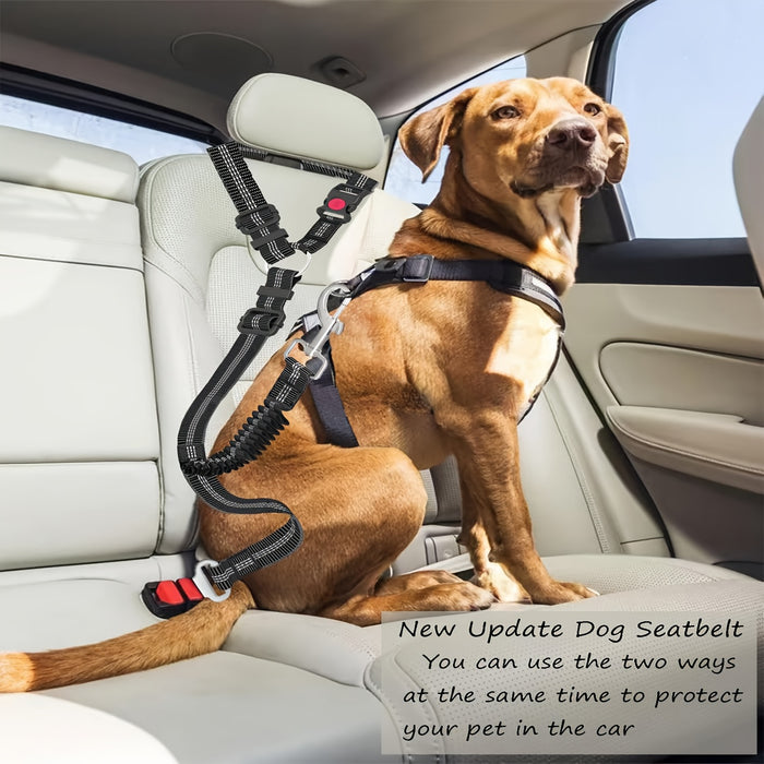 Dog Seat Belt for Car Upgraded