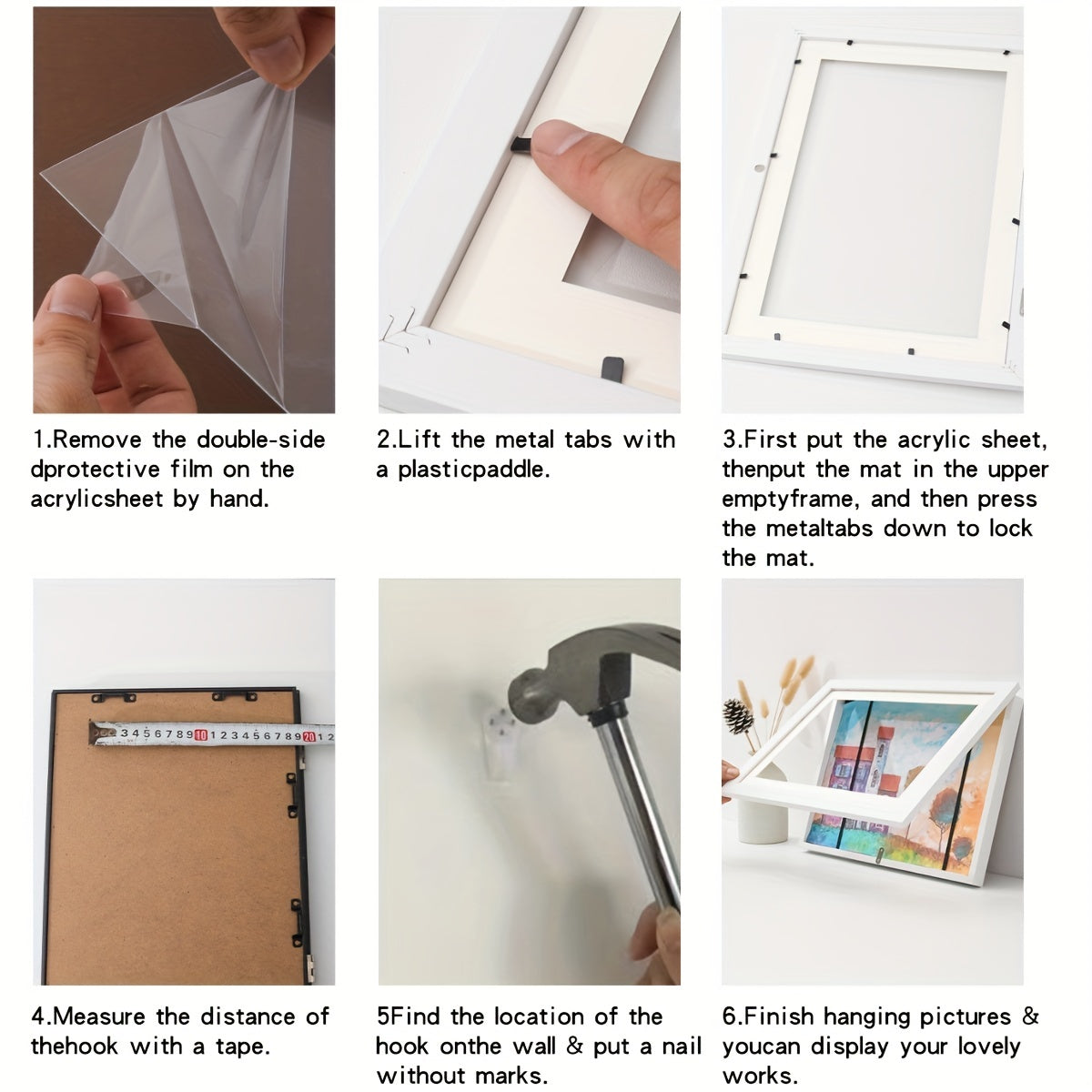 Kids Art Frame Front Opening Changeable Frames