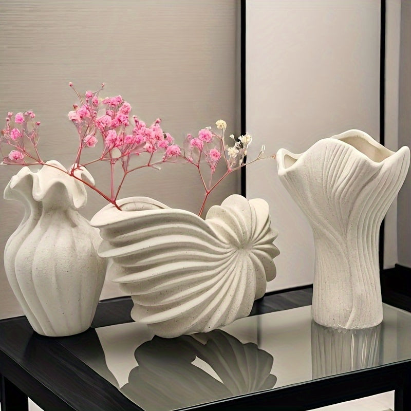 Bohemian Style Ceramic Decorative Vases Set