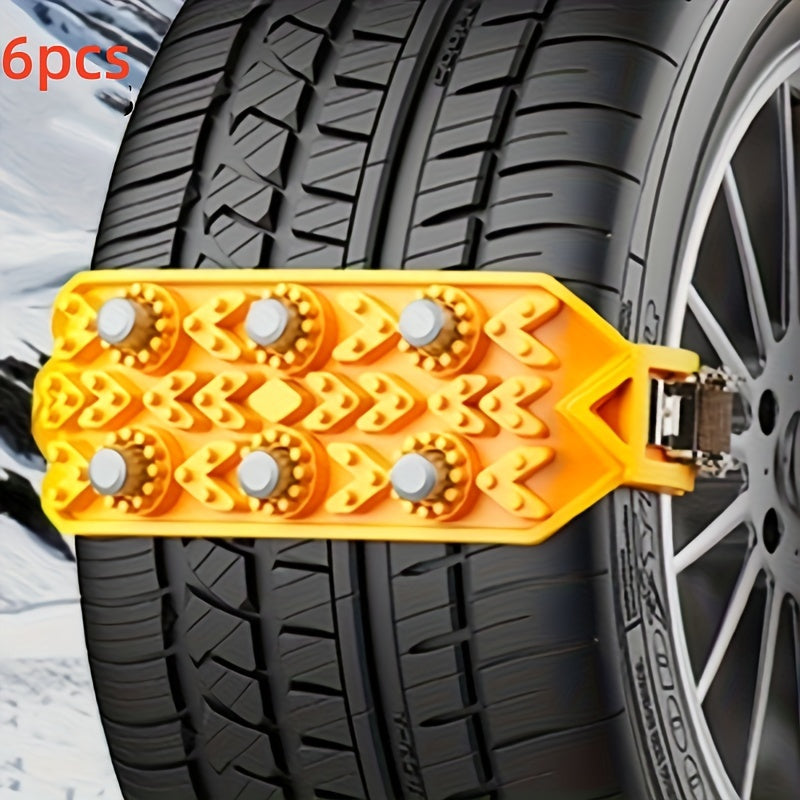 6pcs Universal Car Snow Chains
