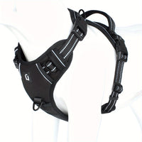 Reflective No-Pull Dog Harness With Handle For Easy Walking And Training