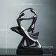 Modern Abstract Dancer Art Sculpture