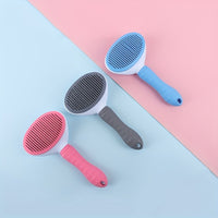 A cat comb, hair removal, floating hair cleaner, one-click hair removal