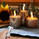 Flameless Candles with Remote Timer - 3pcs