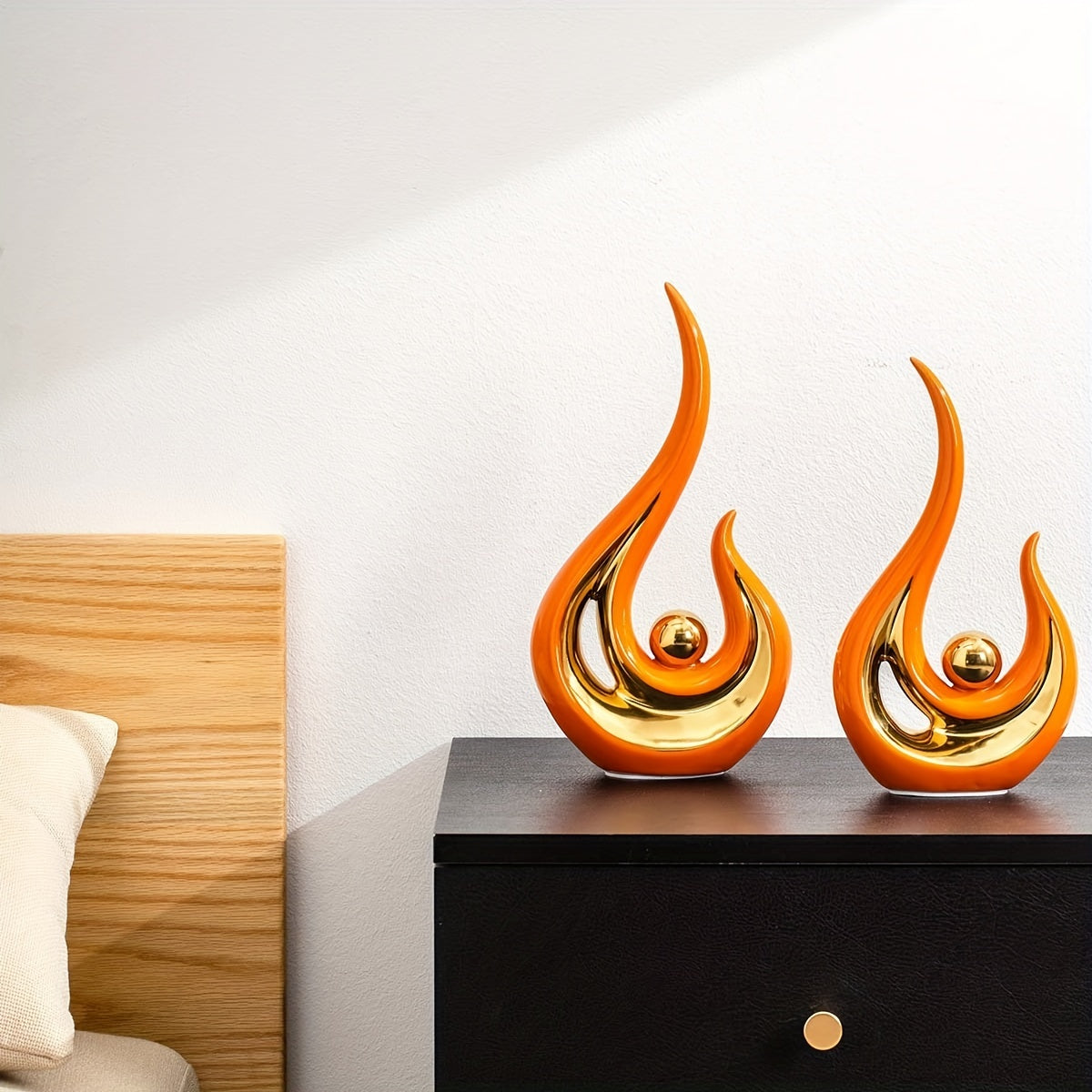 Modern Art Abstract Statues, Ceramic Statues
