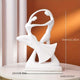 Modern Abstract Dancer Art Sculpture