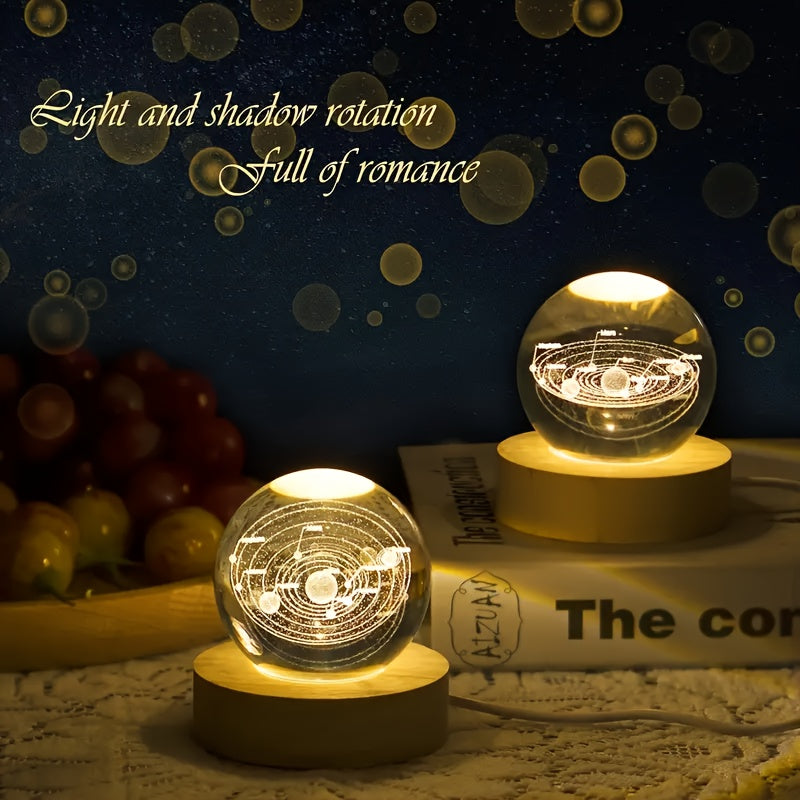 Solar System Crystal Ball,Perfect Space Themed Decor