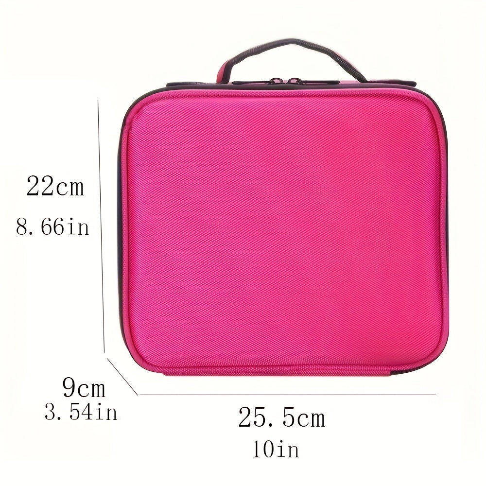 Travel Makeup Train Case Professional Large Capacity Cosmetic Case