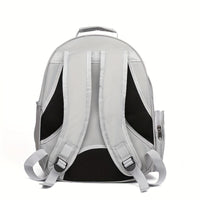 Large Capacity Cat Backpack, Transparent Pet Carrier with Breathable Design