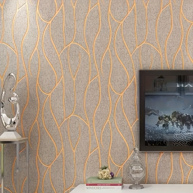 Textured Wallpaper, Self-Adhesive Peel and Stick Wall Covering