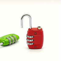 A 3-digit Combination Lock For Luggage, Gym Lockers, Cabinets