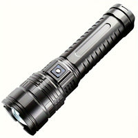 Ultra-Bright LED Flashlight, 1200 Lumen Aluminum Alloy, 800m Range