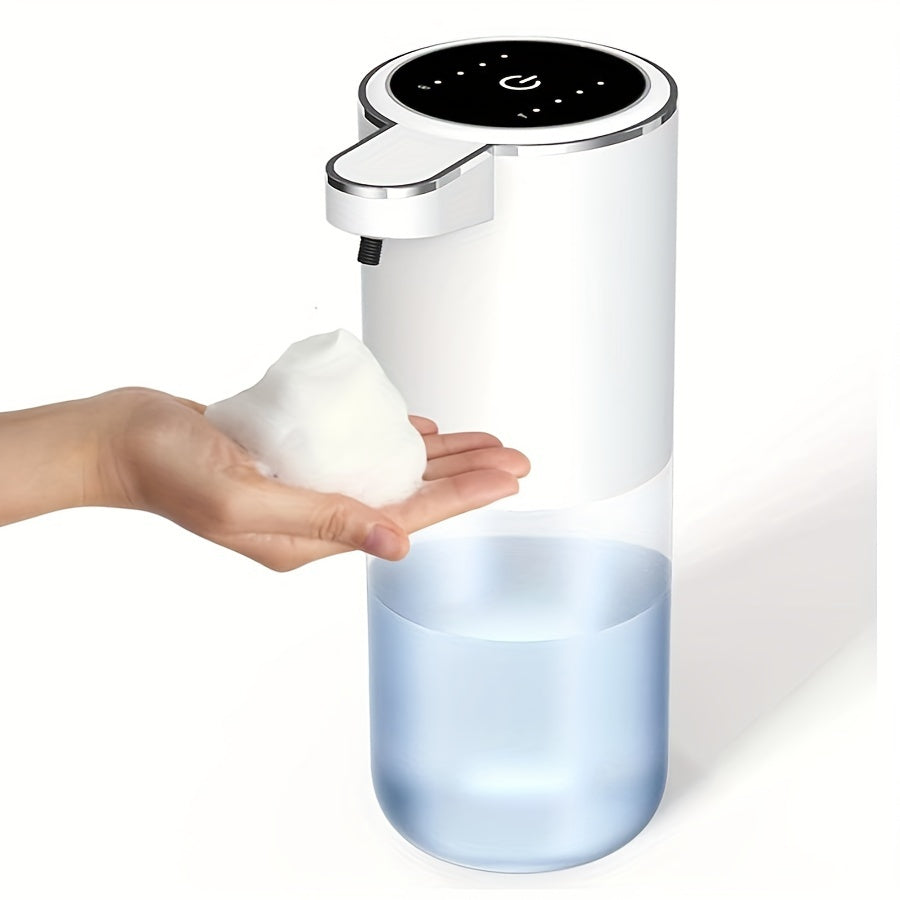 A 380Ml Bathroom Liquid Dispenser for Hand Soap, Featuring a Rechargeable, Wall-Mounted Automatic Sensor.