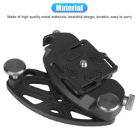 Quick Release Plate Clamp Adapter Camera Waist Belt Clip