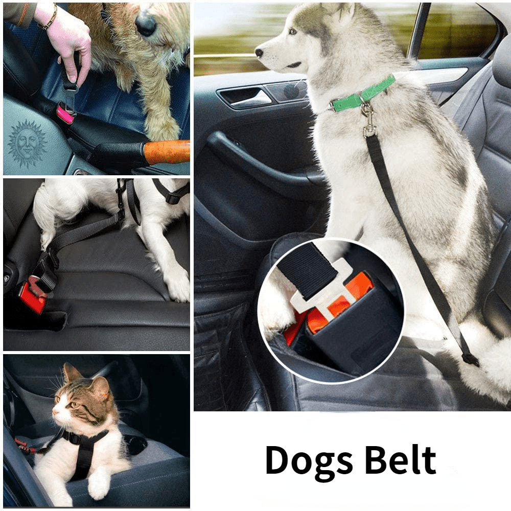 Car Pet Dog Cat Adjustable Vehicle Safety Seatbelt