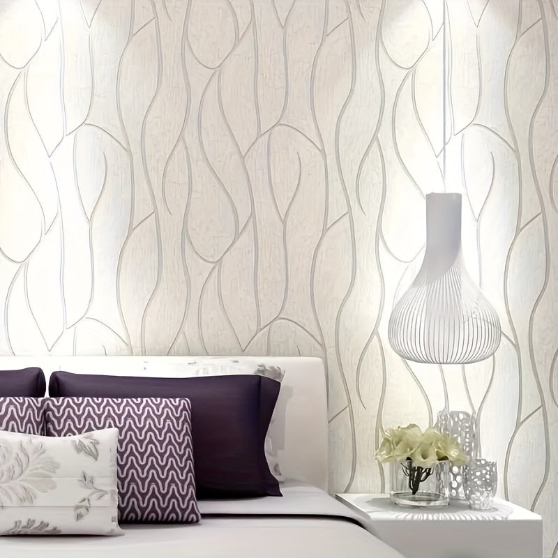 Textured Wallpaper, Self-Adhesive Peel and Stick Wall Covering