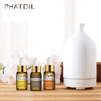 PHATOIL 15pcs Essential Oil Set, Mood Lifting Aromatic Oils, Multipurpose Liquid Format, Under 1L Capacity, No Effect - Single Blend Varieties