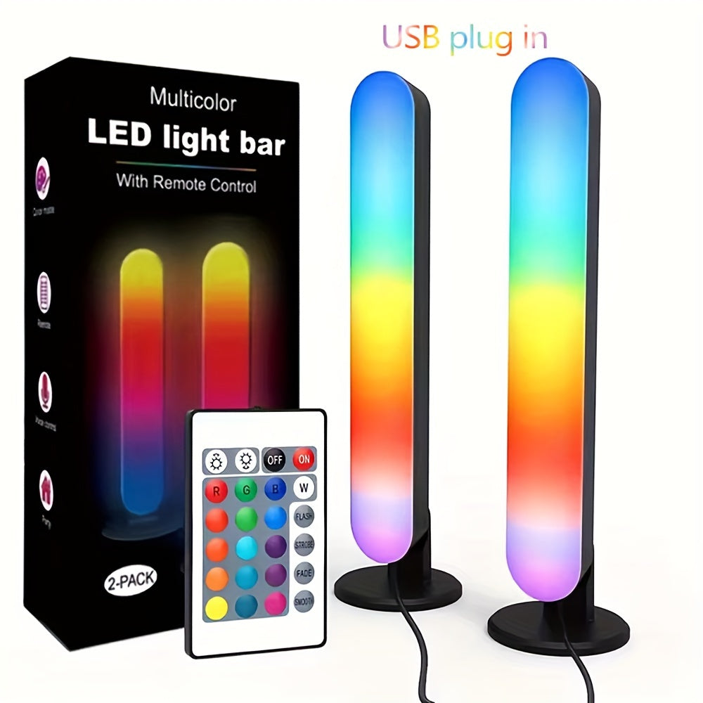 RGB LED Strip Night Light - 2pcs