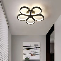 Modern Simple Ceiling Lamp Plum Blossom Shape, 3000k4500k6000 Dimmable Light, Suitable for Living Room, Kitchen, Bedroom, Bathroom, Balcony Corridor etc