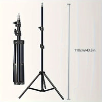 "10"" Flat Panel Light With 1.1m Stand Adjustable Triangle Stand"