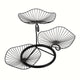 Fruit Basket Stand Decorative Iron Fruit Bowl